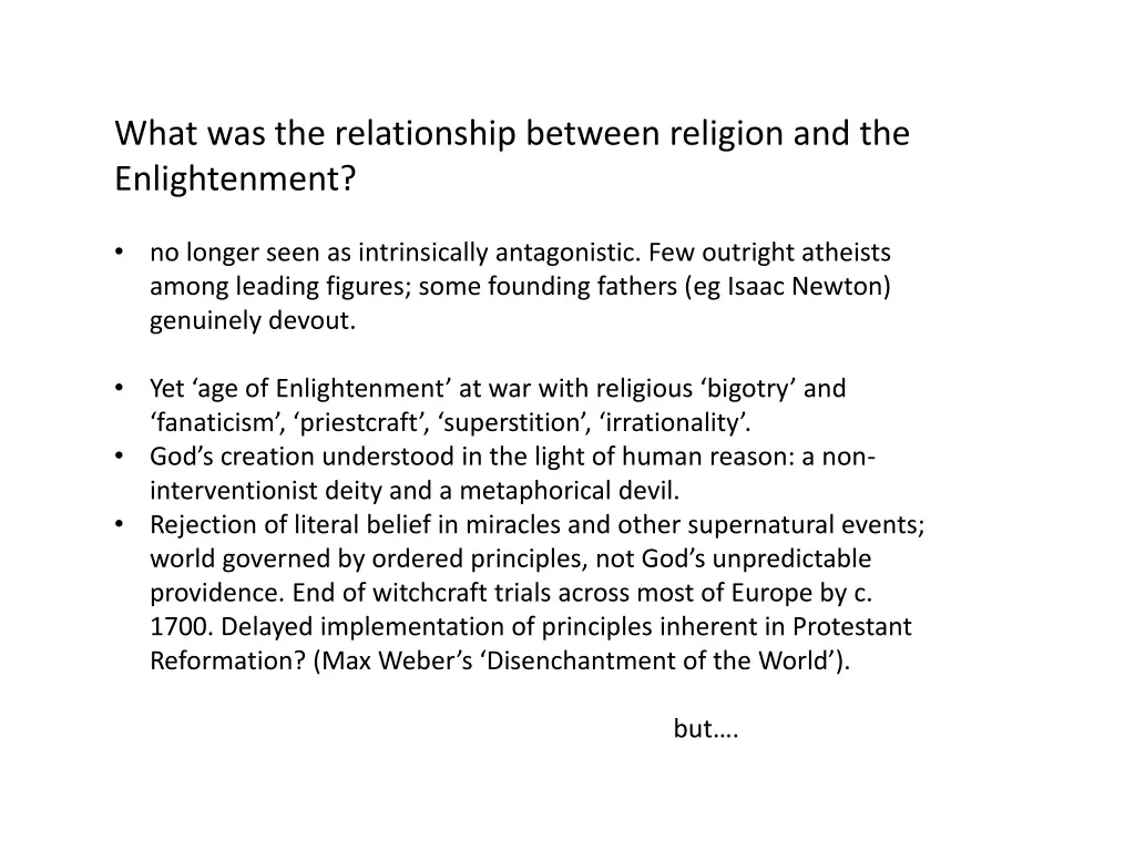 what was the relationship between religion