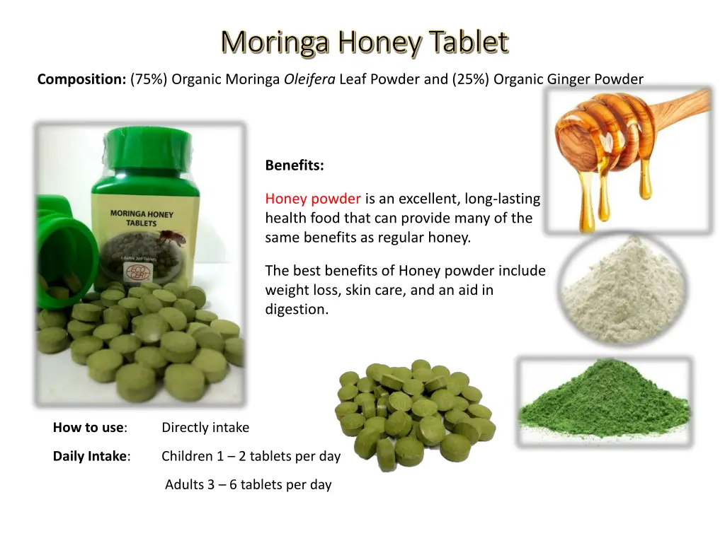 moringa honey tablet moringa honey tablet