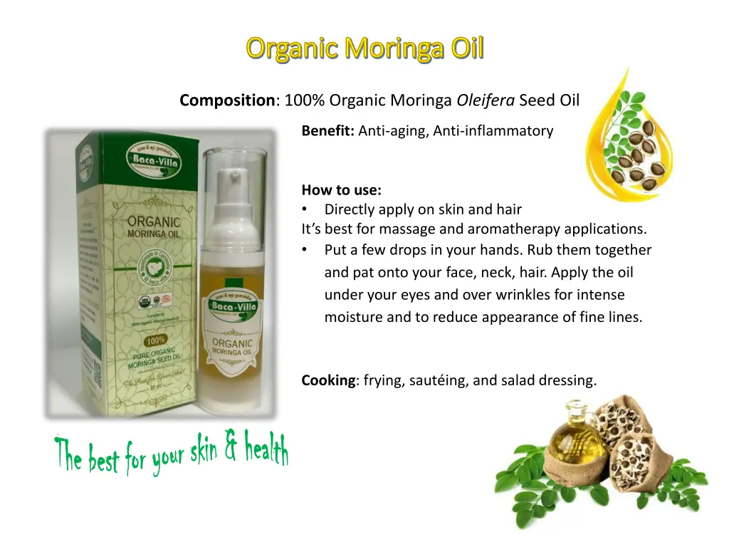 organic moringa oil organic moringa oil