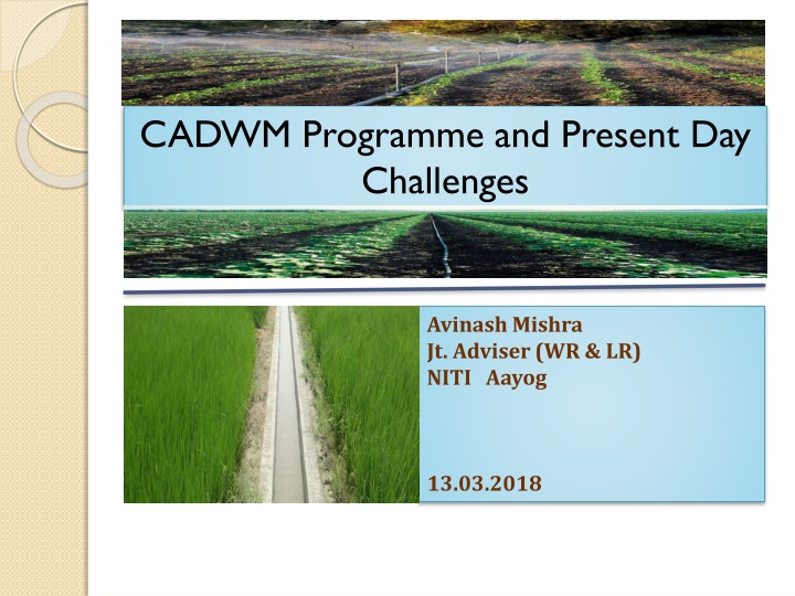 cadwm programme and present day challenges