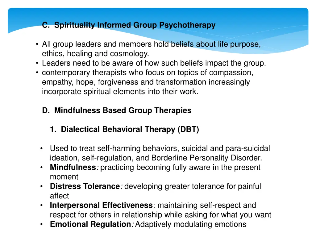 c spirituality informed group psychotherapy