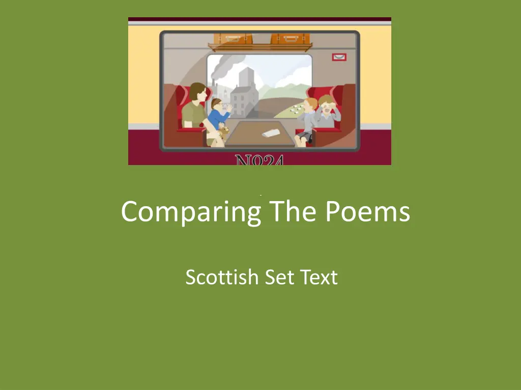 comparing the poems 1