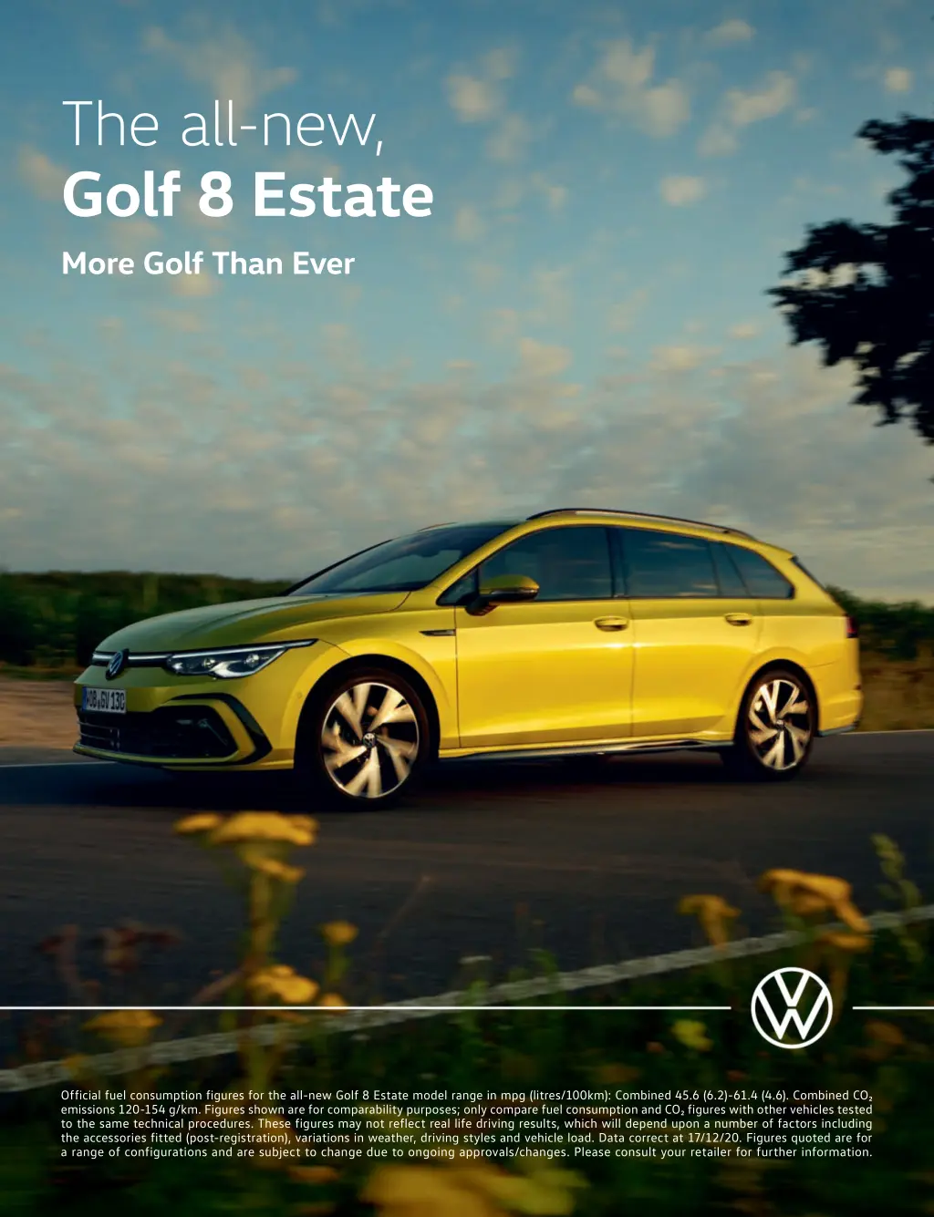 the all new golf 8 estate