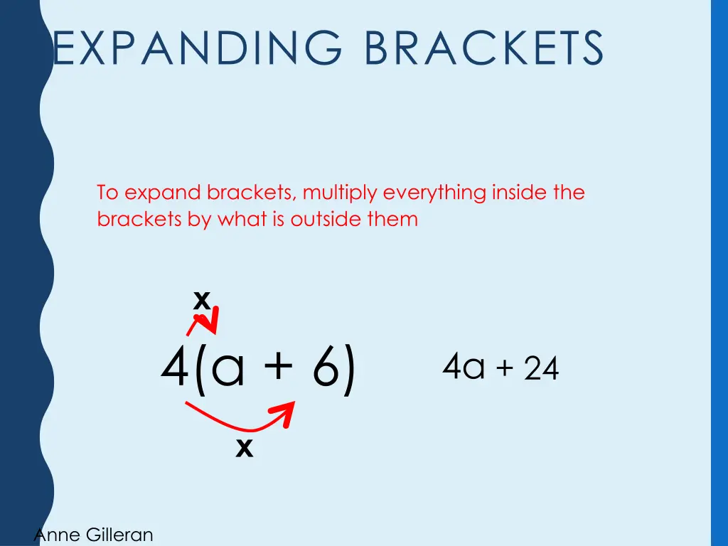 expanding brackets 1