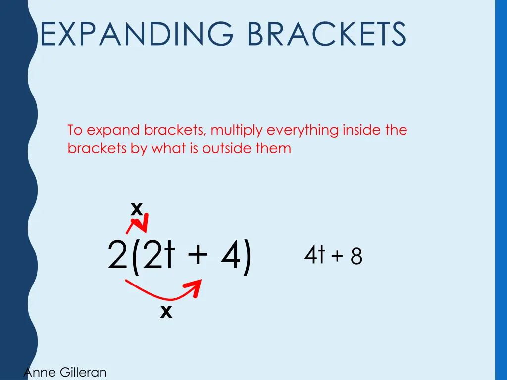 expanding brackets 3