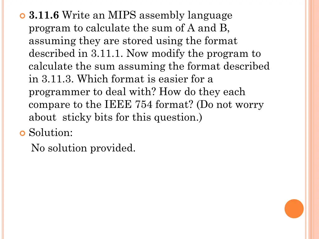 3 11 6 write an mips assembly language program