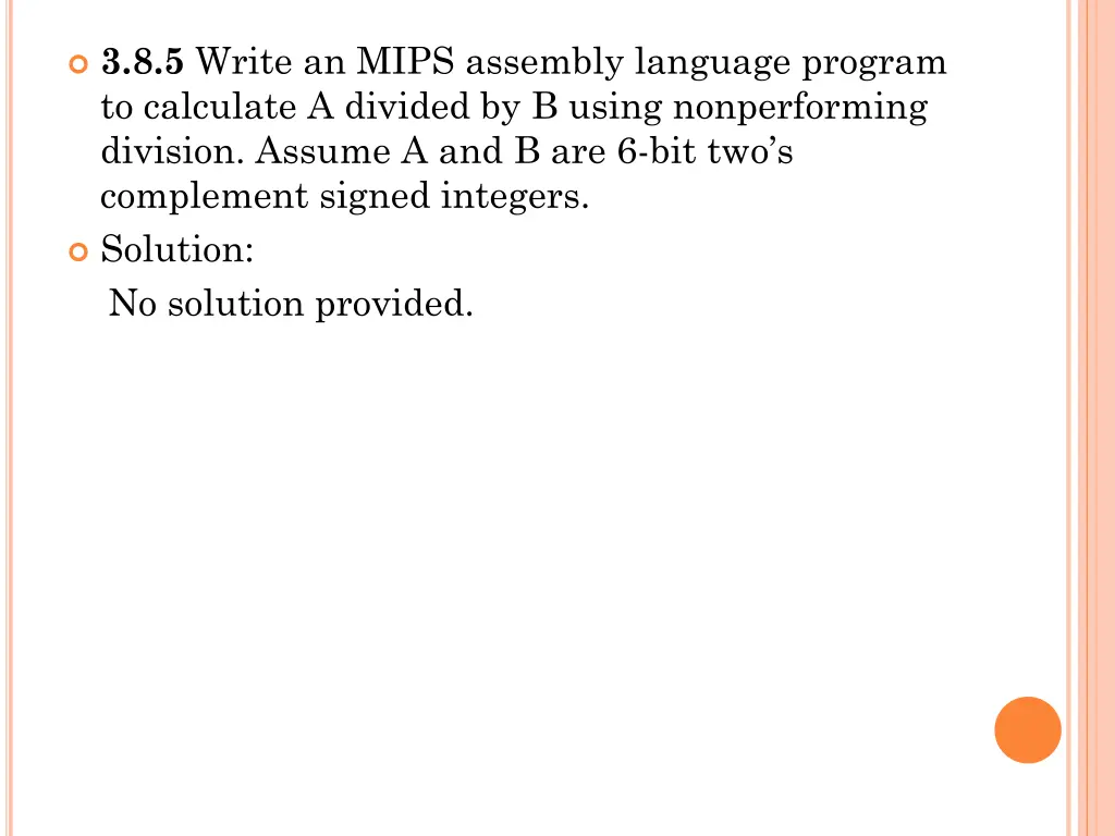 3 8 5 write an mips assembly language program