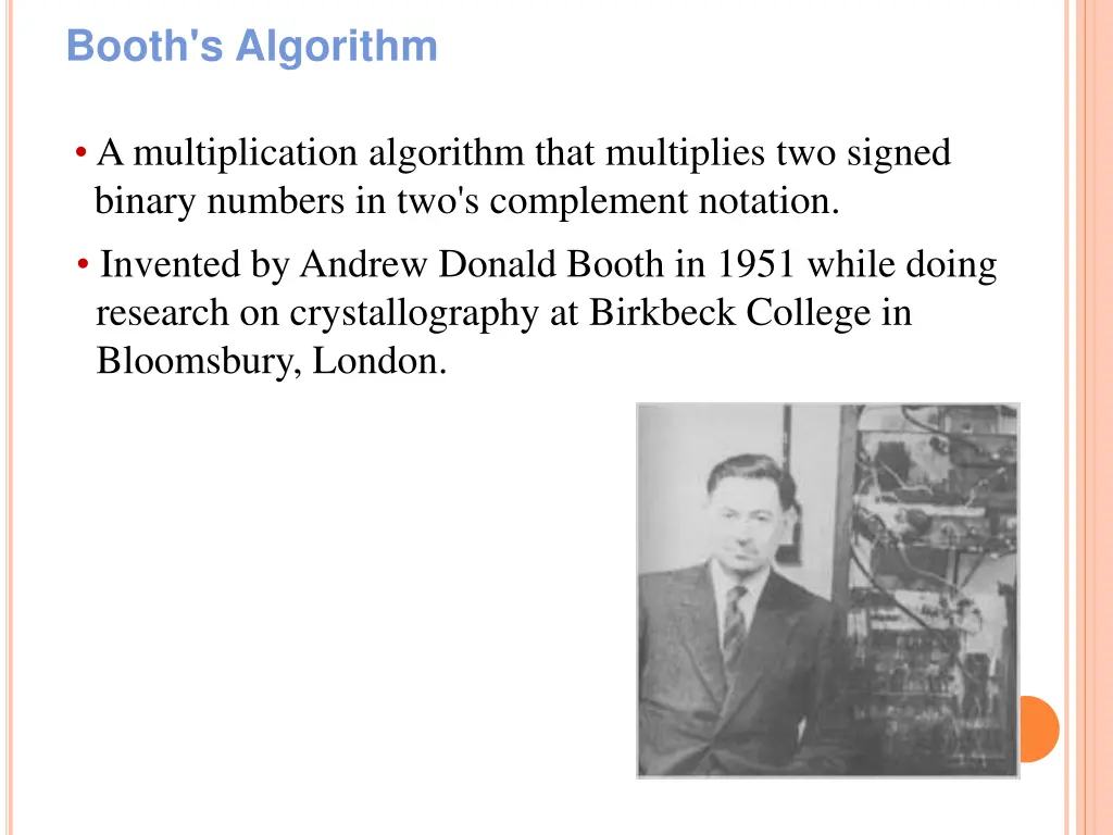 booth s algorithm