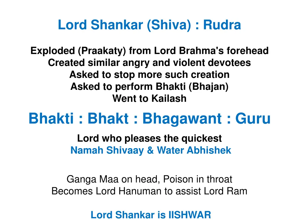 lord shankar shiva rudra