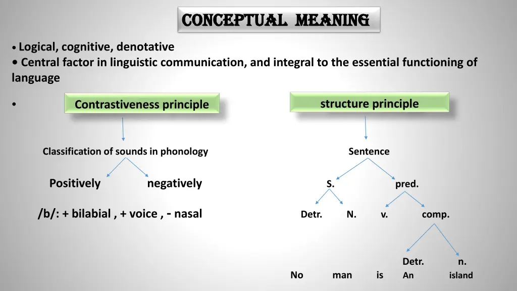 conceptual meaning conceptual meaning