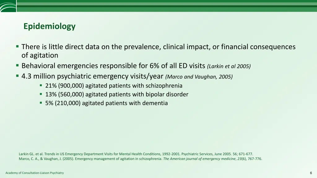 epidemiology