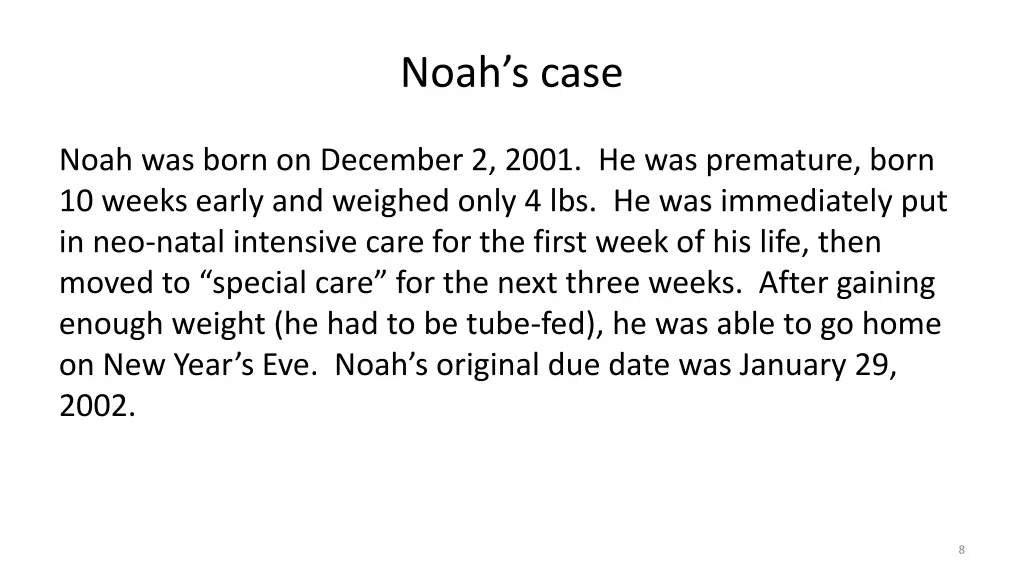 noah s case 5