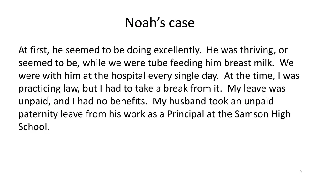 noah s case 6