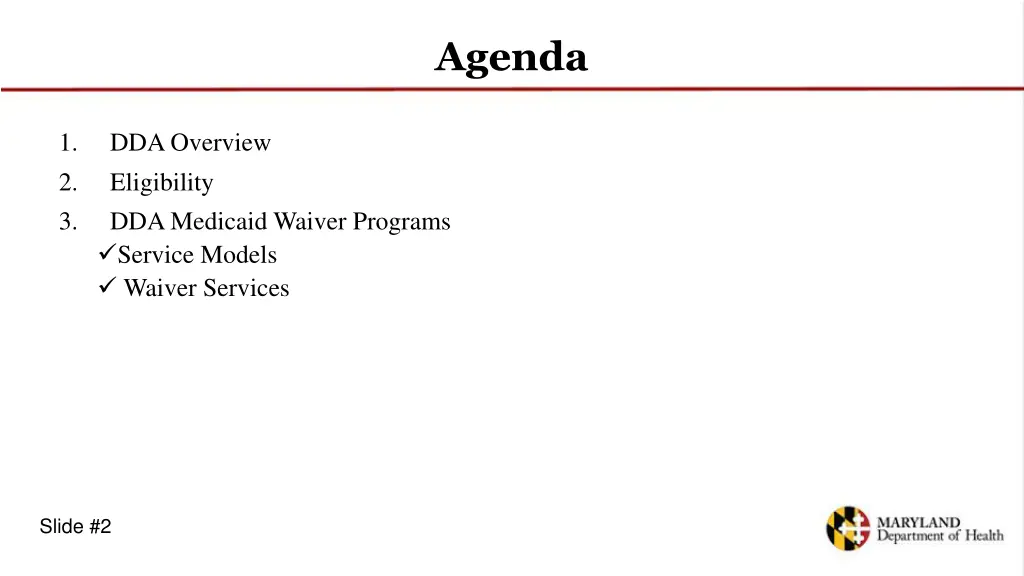 agenda