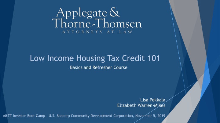 low income housing tax credit 101 basics