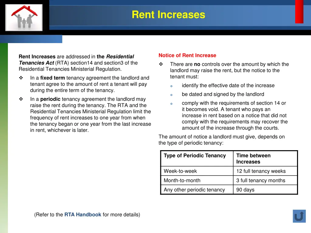 rent increases