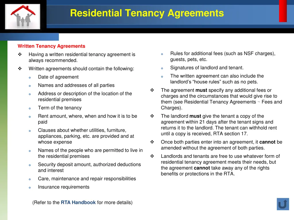 residential tenancy agreements 2