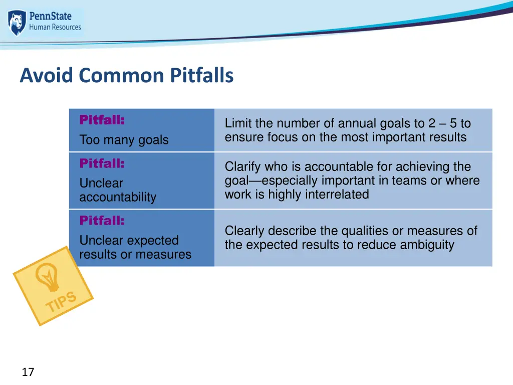 avoid common pitfalls