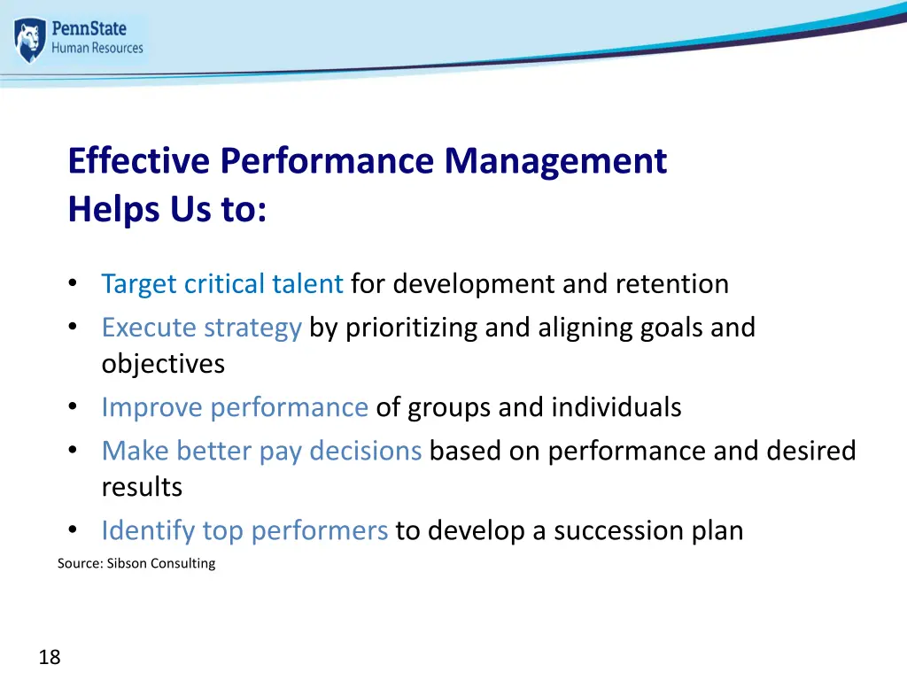 effective performance management helps us to