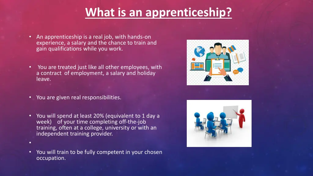 what is an apprenticeship 1