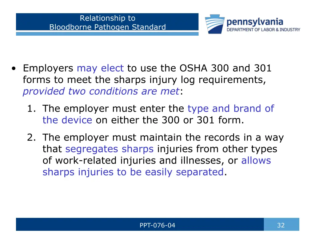 relationship to bloodborne pathogen standard 1