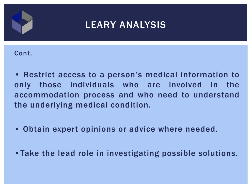 leary analysis 3