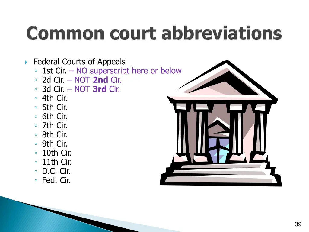 federal courts of appeals 1st cir no superscript