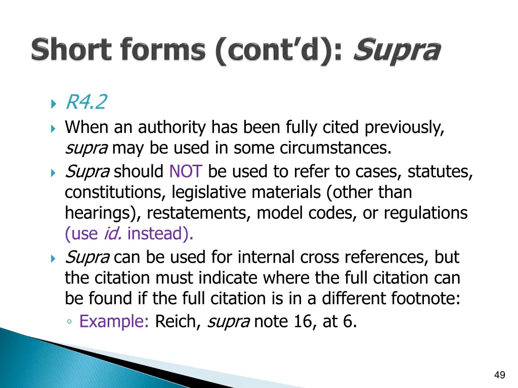 r4 2 when an authority has been fully cited