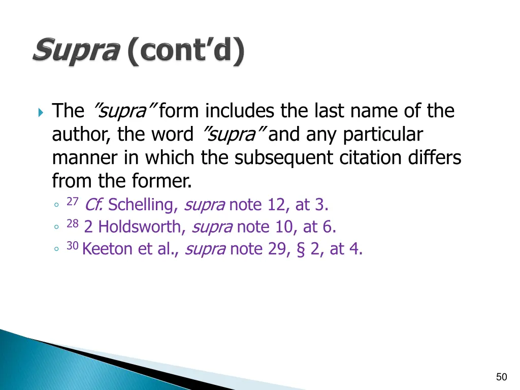 the supra form includes the last name