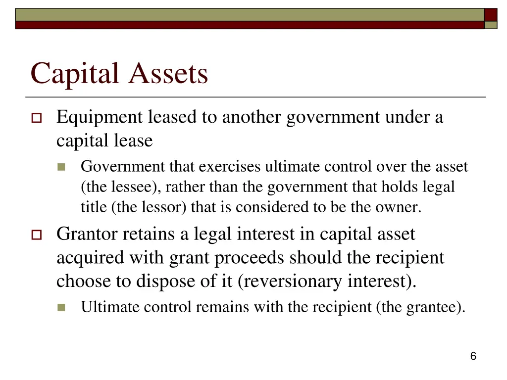 capital assets 2