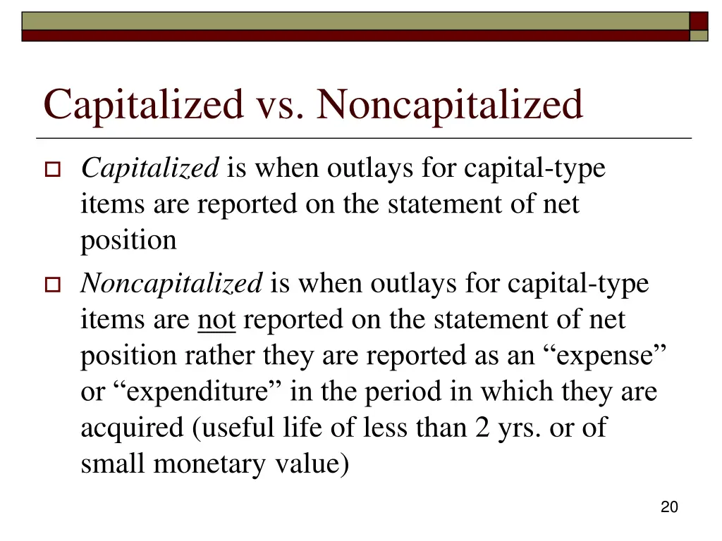 capitalized vs noncapitalized 1