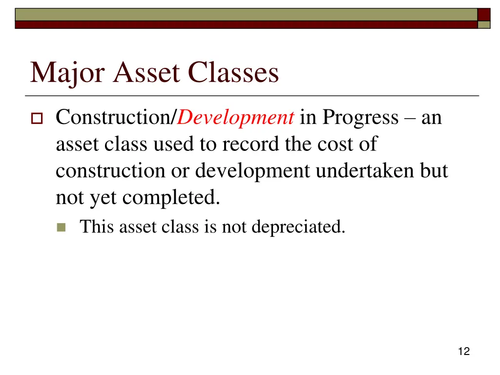 major asset classes 4