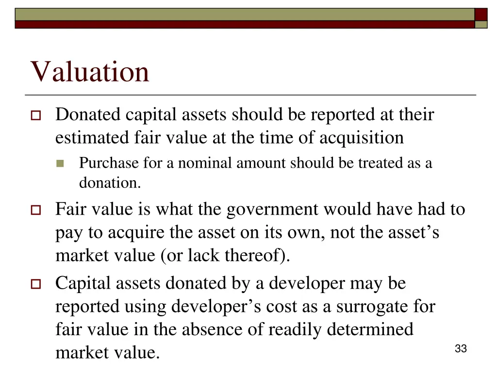 valuation 4