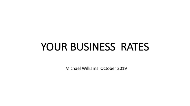 your business rates your business rates