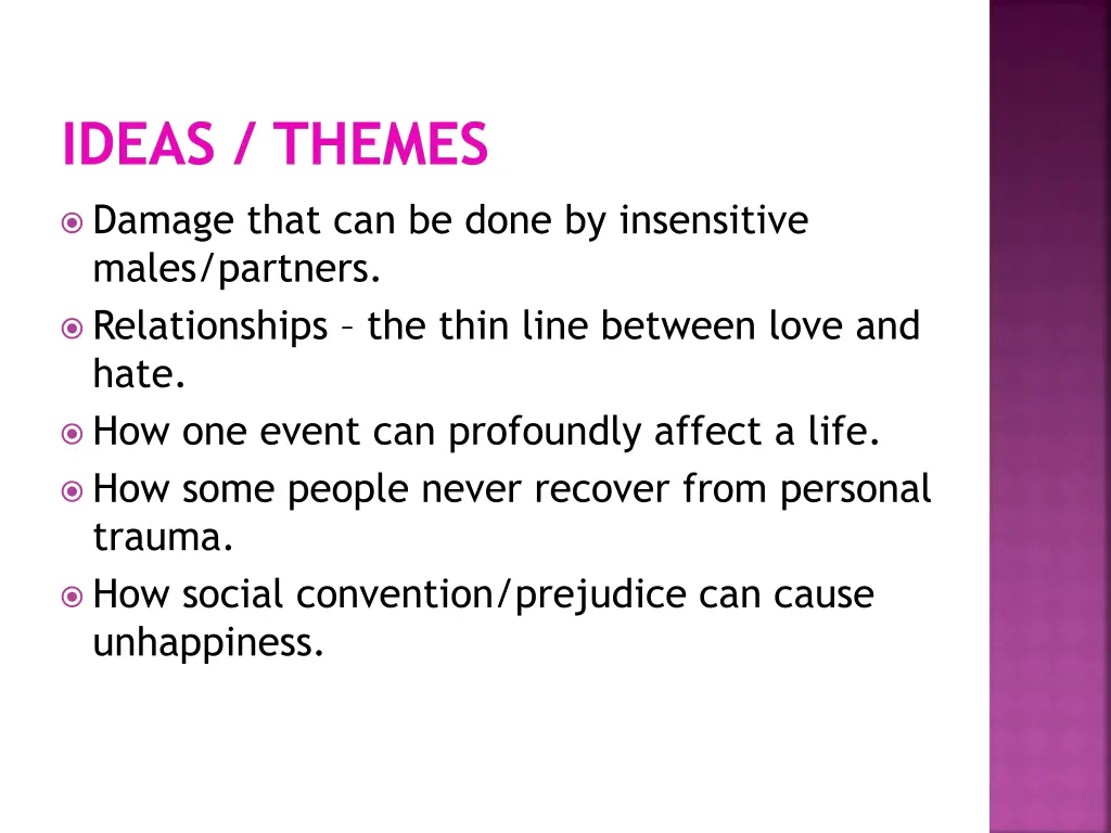 ideas themes 1