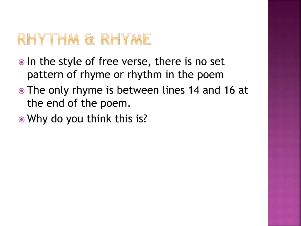 rhythm rhyme