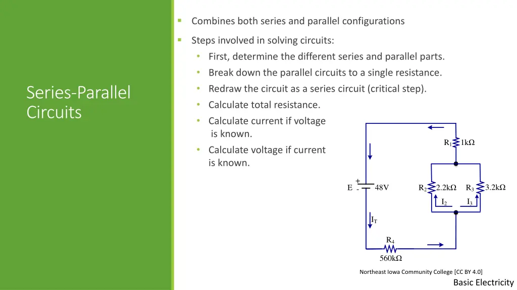 combines both series and parallel configurations