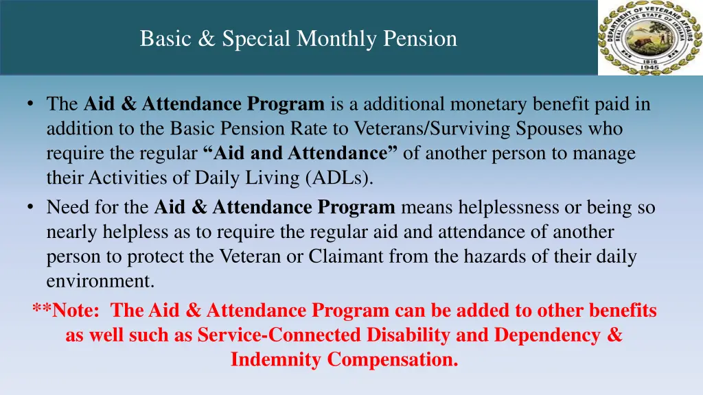 basic special monthly pension 3