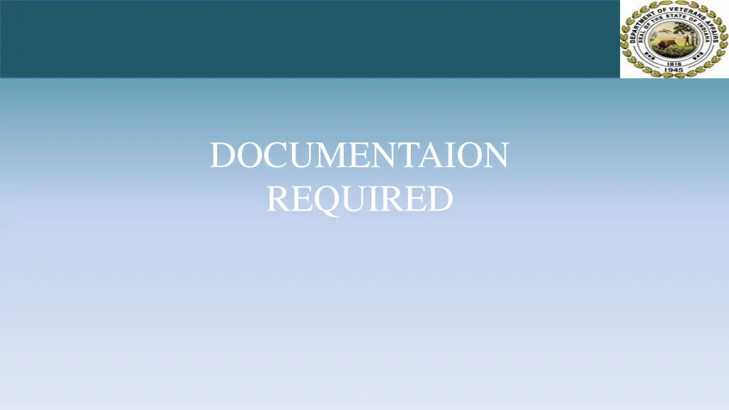 documentaion required