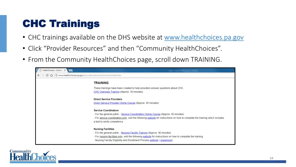 chc trainings chc trainings chc trainings