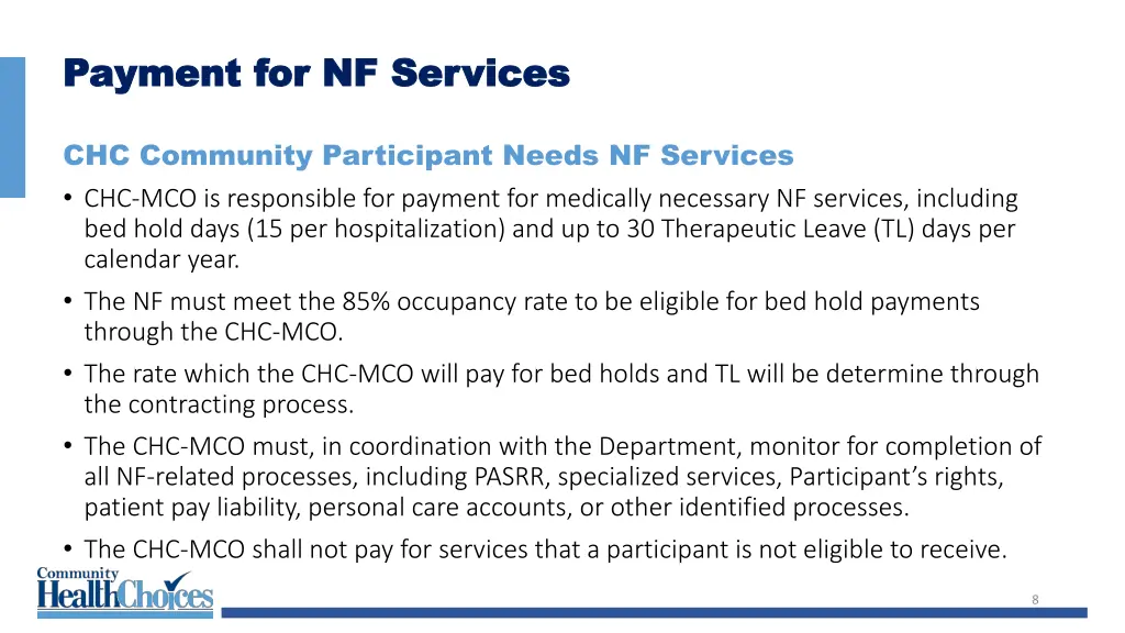 payment for nf services payment for nf services 1