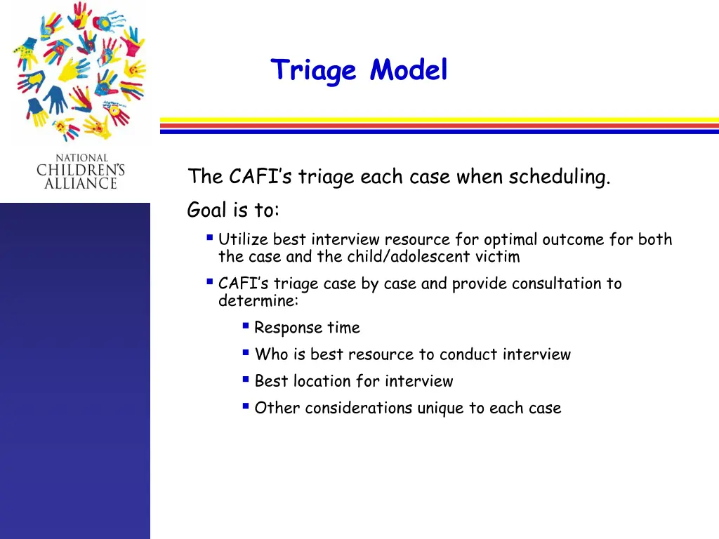 triage model