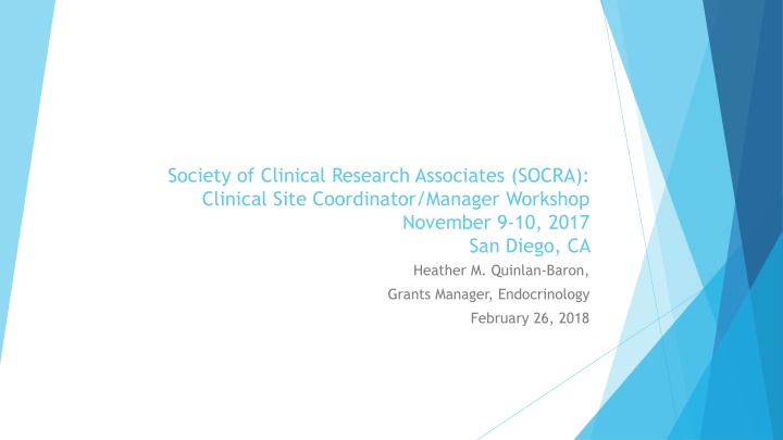 society of clinical research associates socra