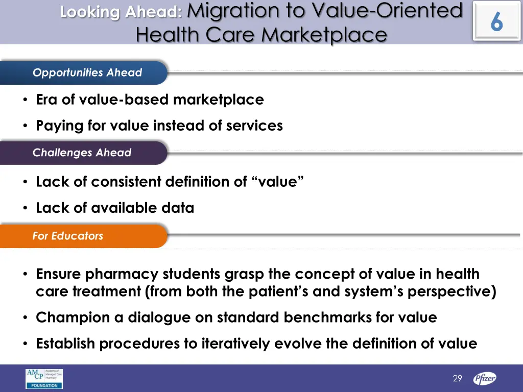 looking ahead migration to value oriented health