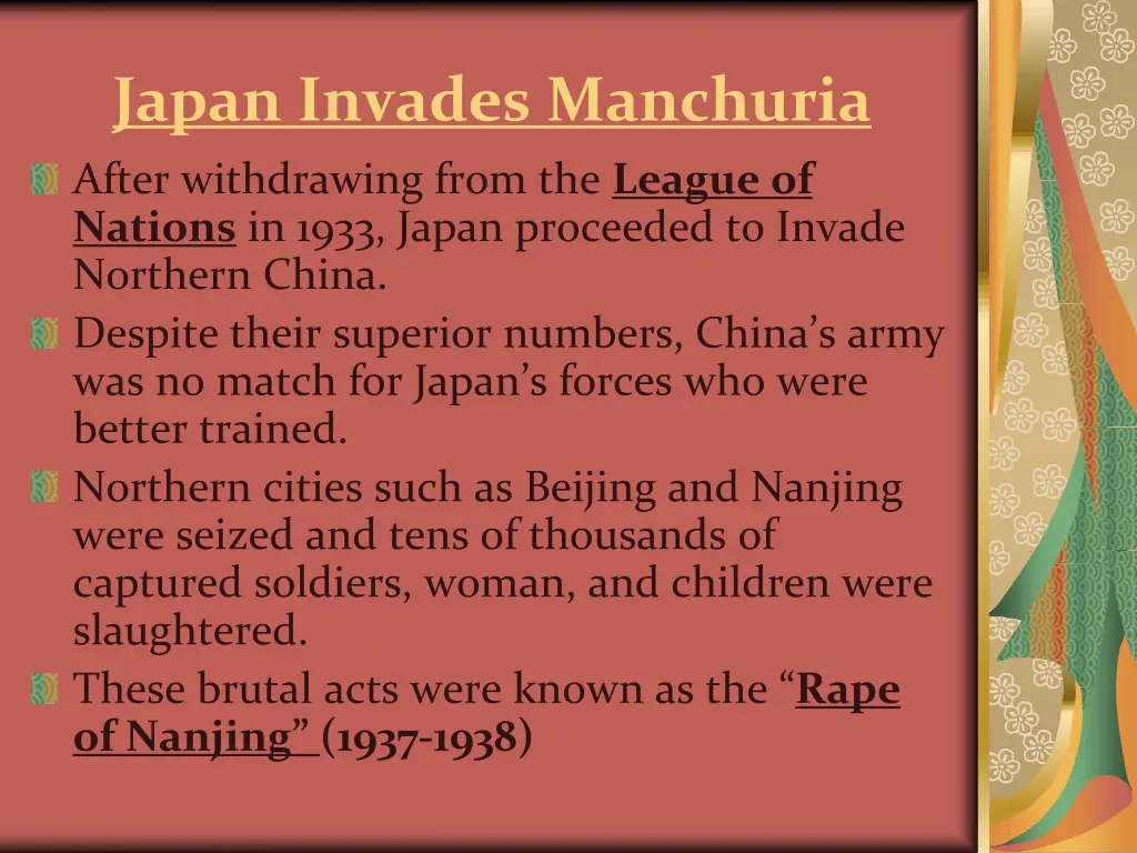 japan invades manchuria