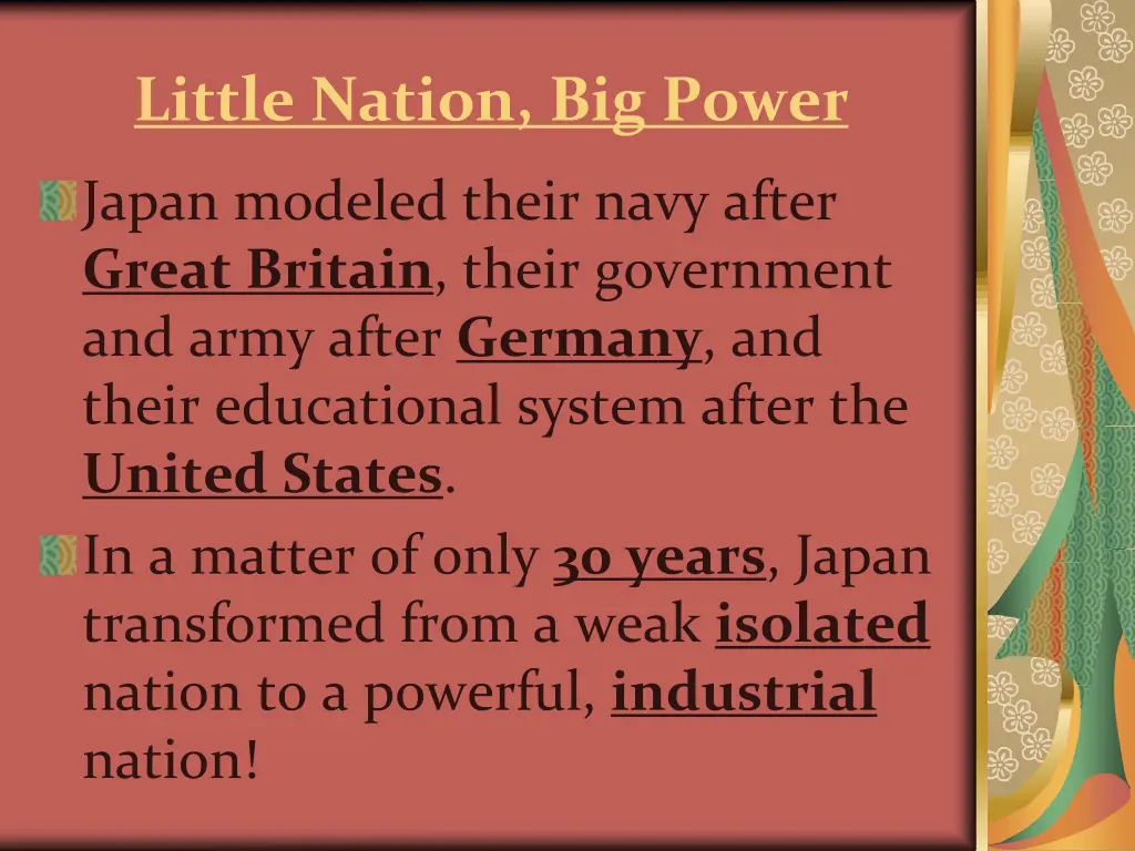 little nation big power