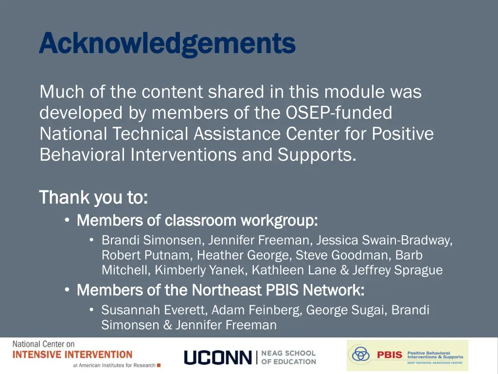 acknowledgements acknowledgements