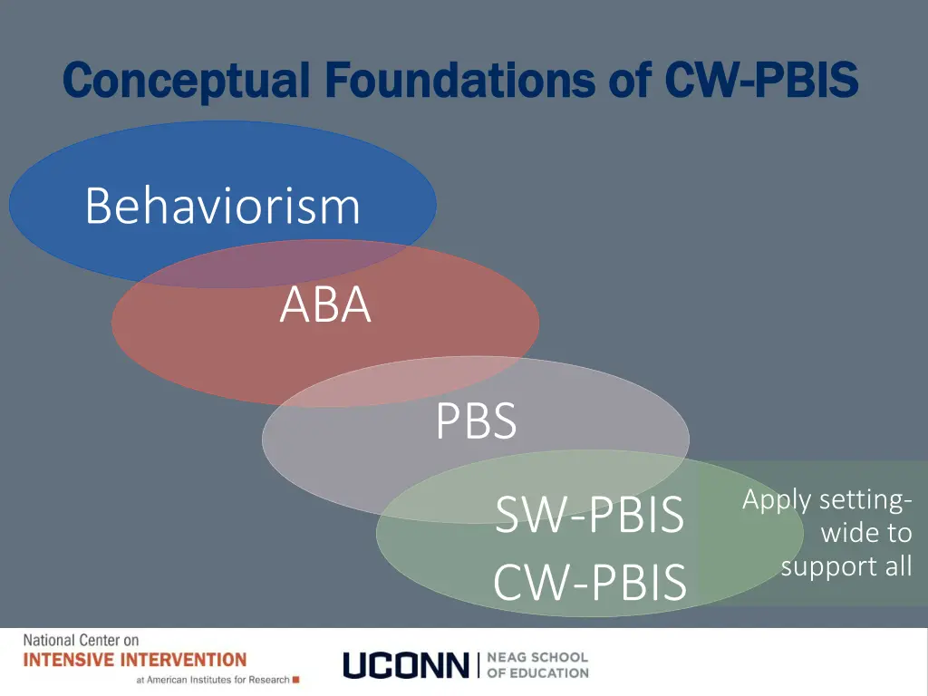 conceptual foundations of cw conceptual