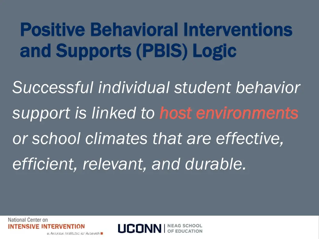 positive behavioral interventions positive