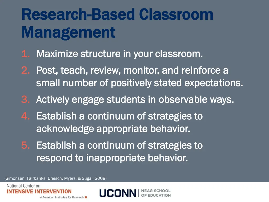 research research based classroom based classroom